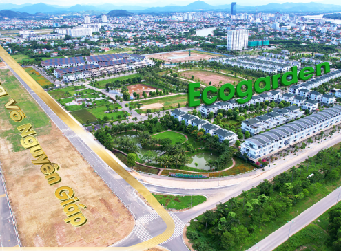 Con đường vàng ôm trọn trục phía đông KĐT Ecogarden